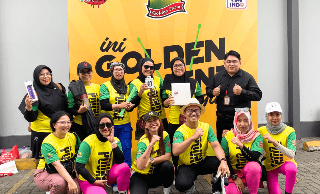 Outsourcing company Pradipta mensupport kebutuhan sales promotion girls untuk aktivasi event Pound Fit produk Sukanda Djaya.