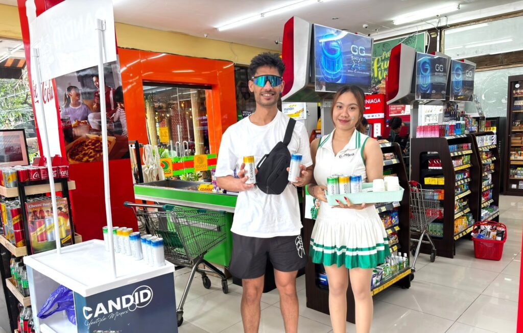 In-store activation Candid menjangkau konsumen di toko Bali