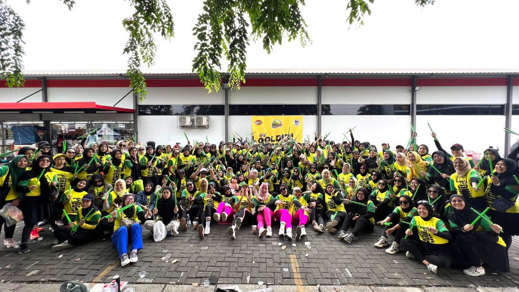 Brand activation community event Sukanda Djaya di acara Pound Fit