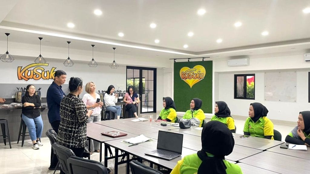 Sales merchandiser Pradipta membantu meningkatkan visibilitas Kusuka Jabodetabek