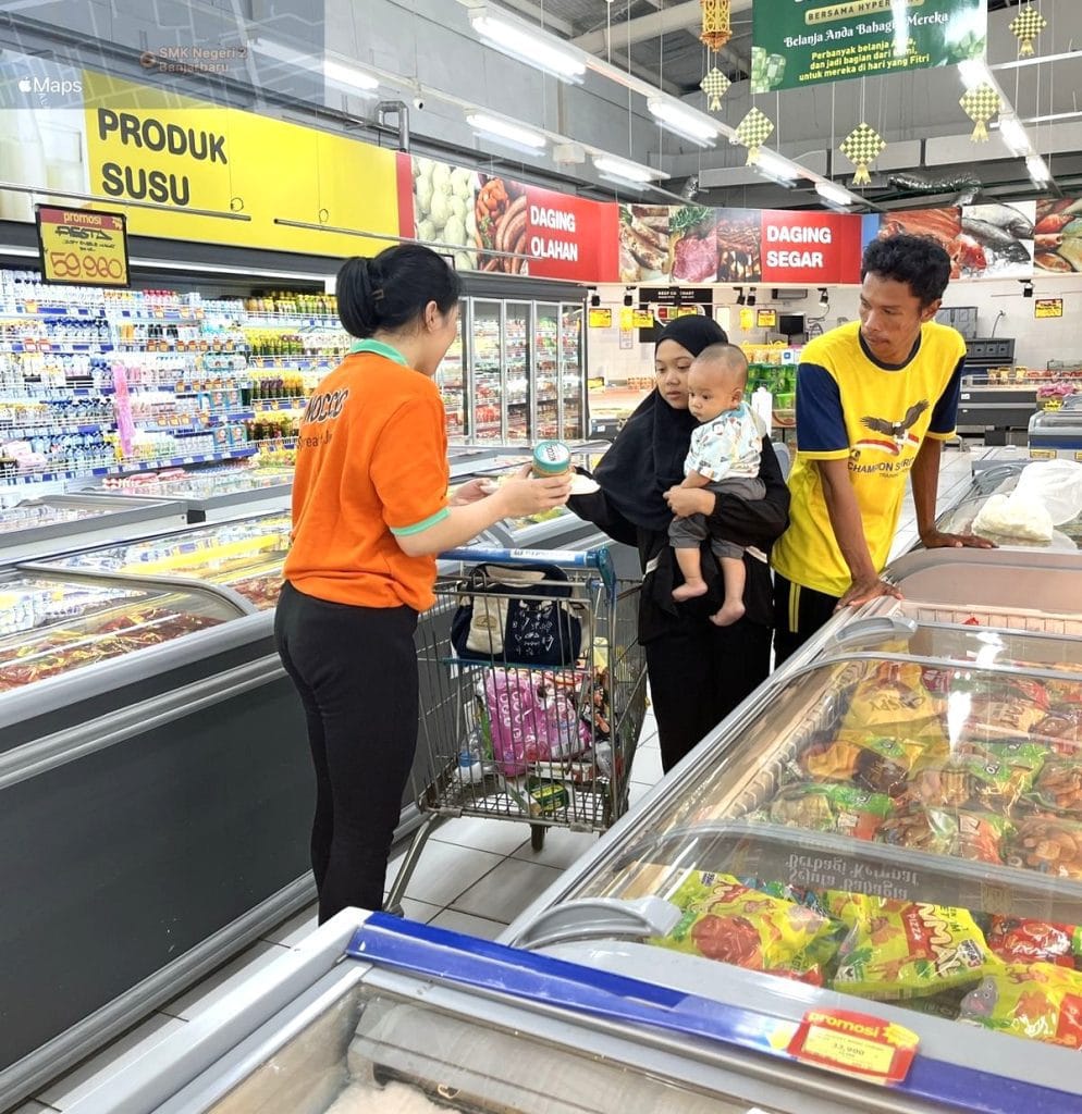 Aktivasi sampling selling Noccio untuk mendorong pembelian langsung