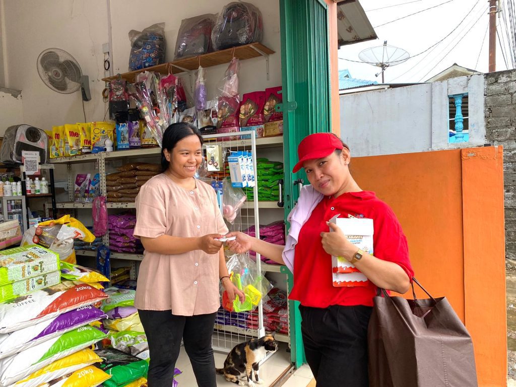 Brand activation Kinder Creamy di 32 pasar Indonesia