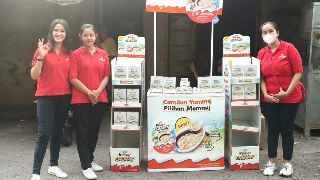 Aktivasi pasar tradisional Ferrero dengan strategi push selling