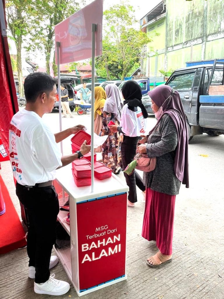 Aktivasi pasar tradisional untuk meningkatkan awareness Sasa MSG