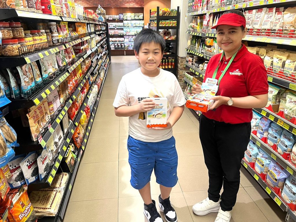 Aktivasi produk baru Ferrero Kinder Creamy di modern trade nasional