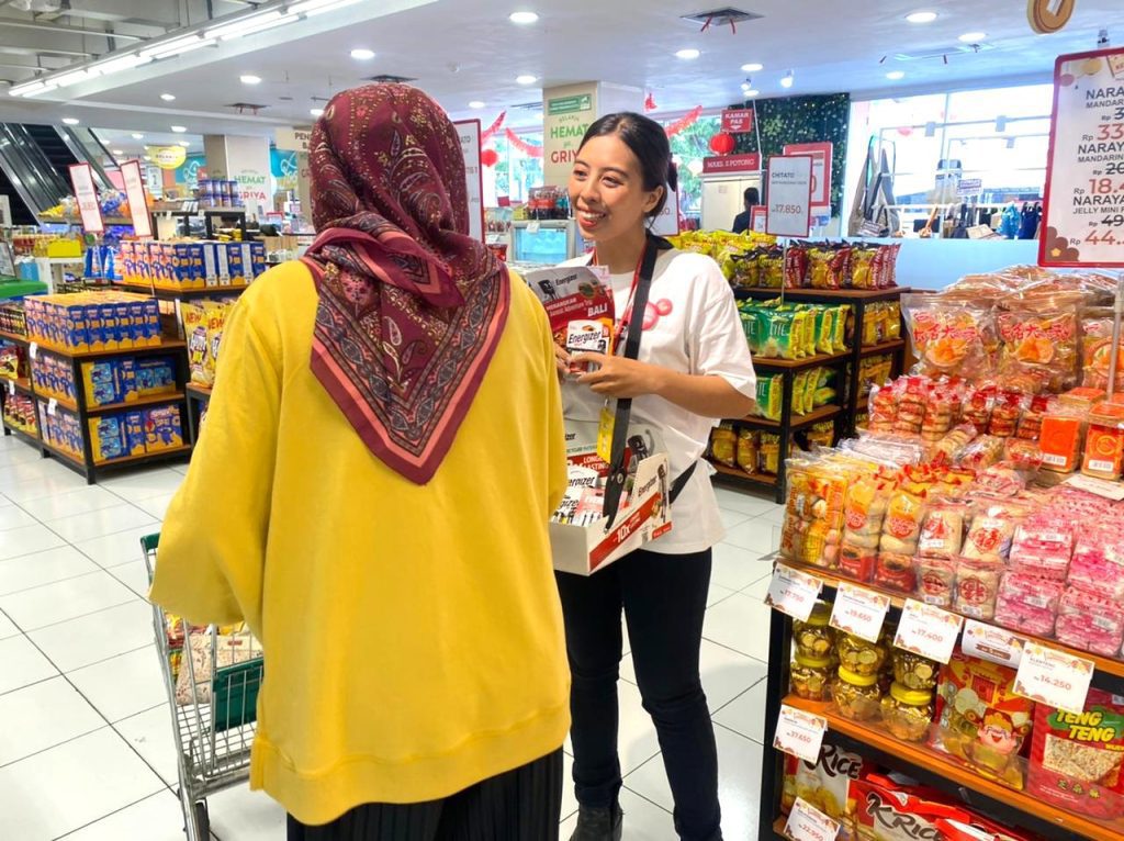 Brand activation agency Pradipta membantu meningkatkan penjualan Energizer melalui SPG