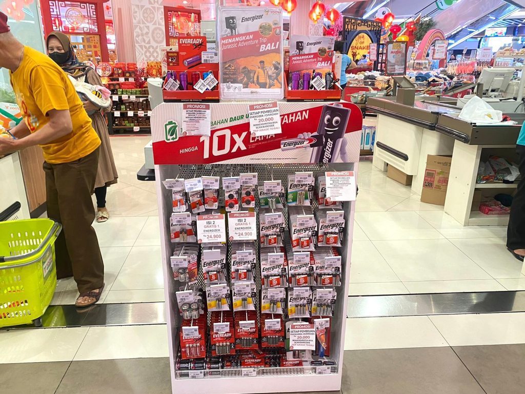 SPG brand activation agency Pradipta menjalankan promo lucky dip Energizer