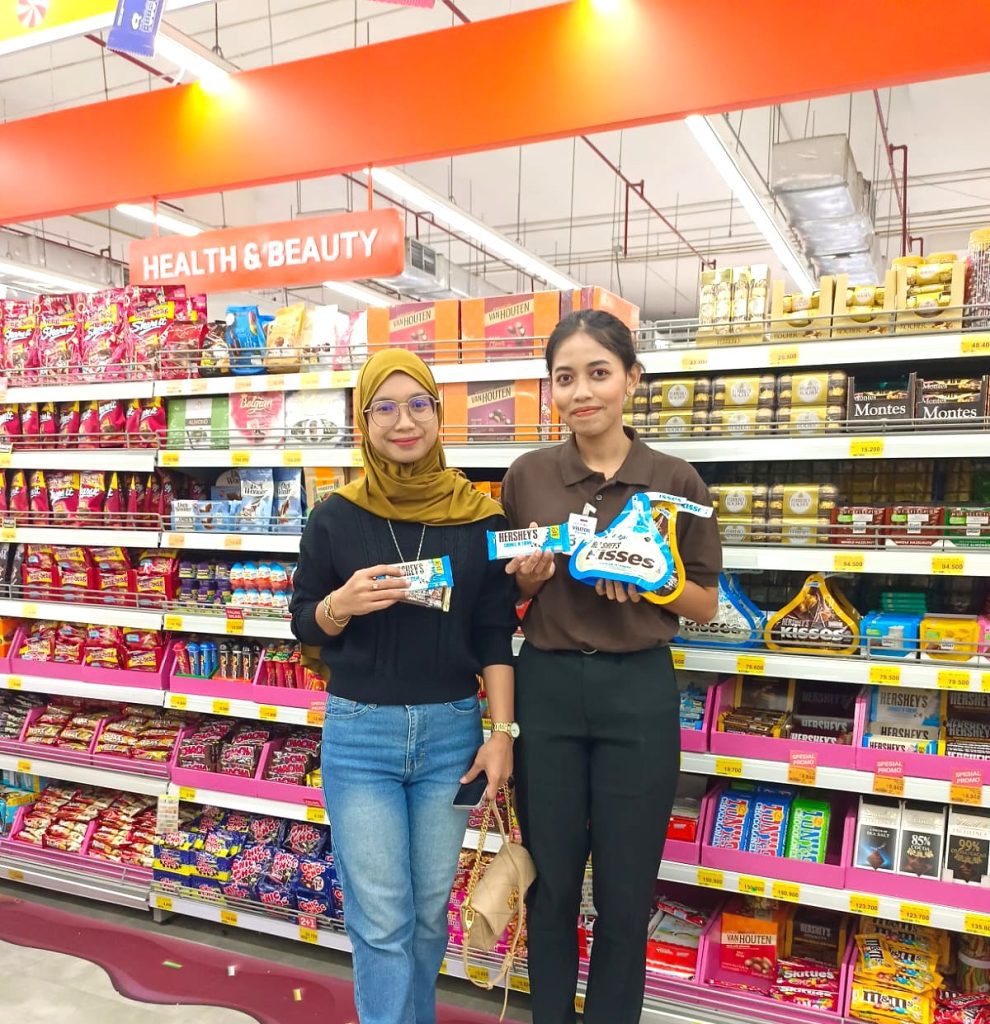 In-store activation Hershey di modern trade selama Ramadhan 2025