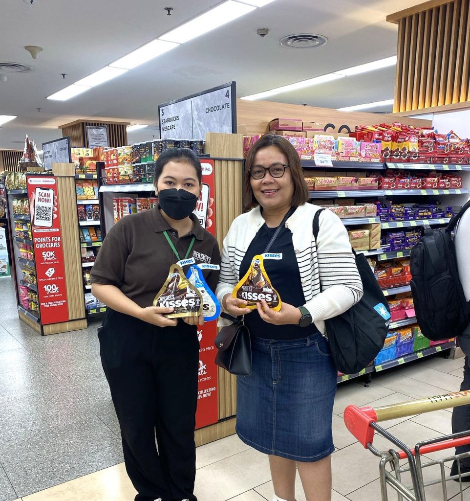 SPG Hershey membantu meningkatkan awareness produk di toko target