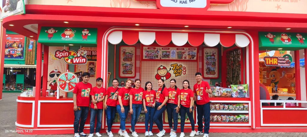 Brand activation event Taokaenoi di Lebaran Fair Kemayoran 2025