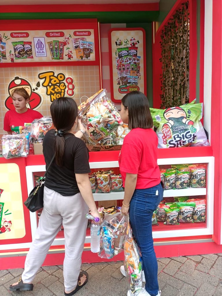 ooth brand activation Taokaenoi dengan program spin wheel hadiah