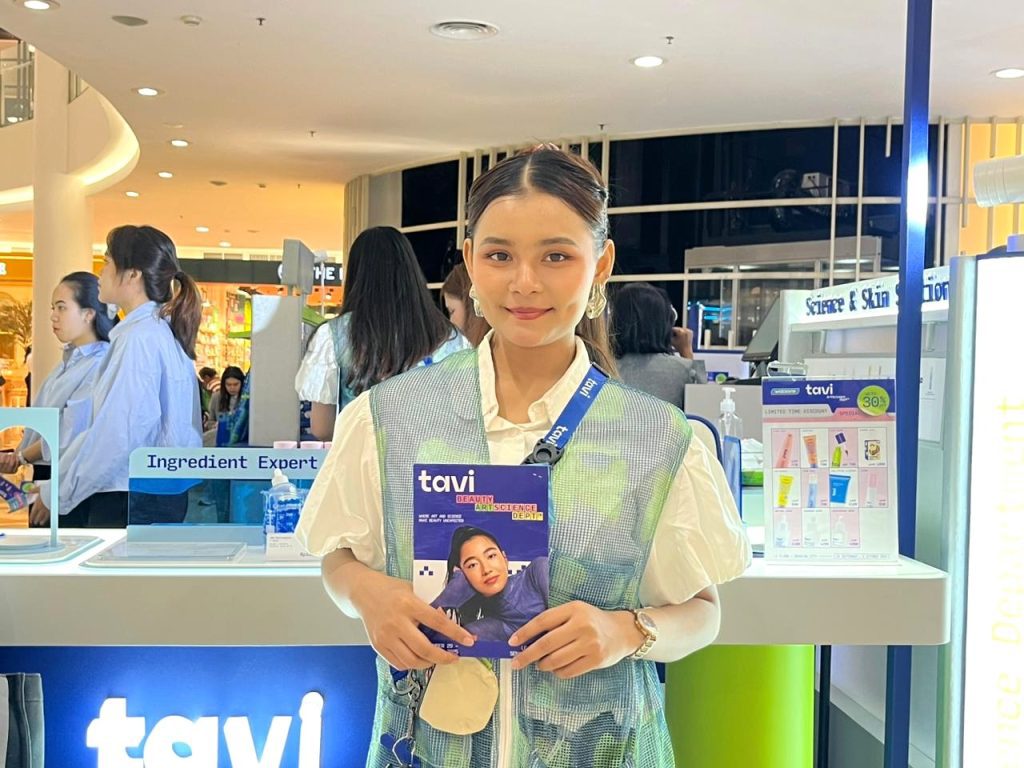 Outsorcing beauty advisor untuk event Tavi