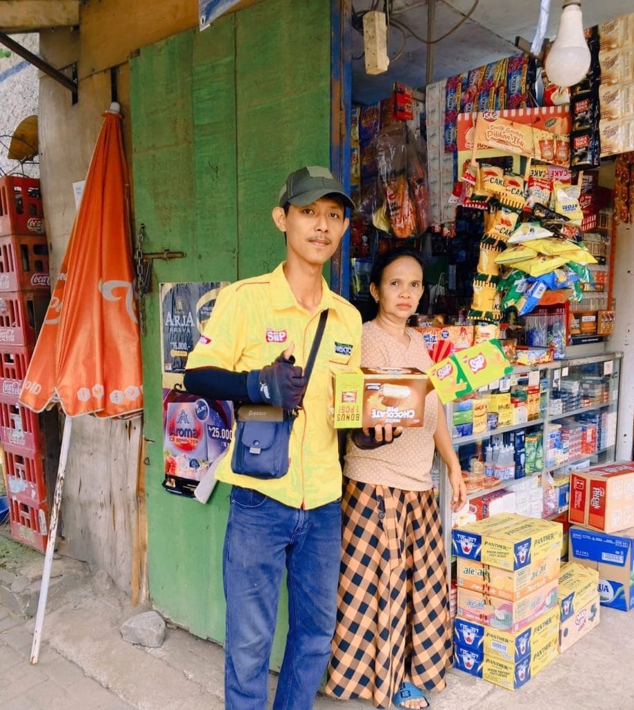 Motorist Nabati melakukan penetrasi distribusi ke sekolah dan toko sekitar