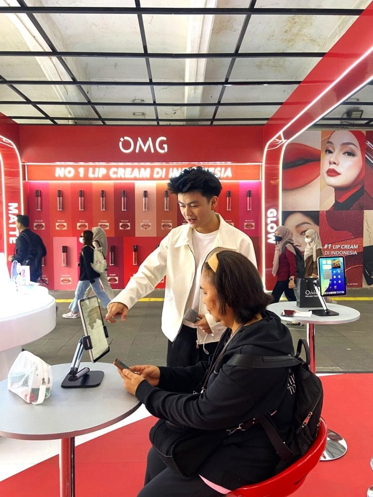 Beauty advisor event membantu meningkatkan engagement pengunjung di Dukuh Atas