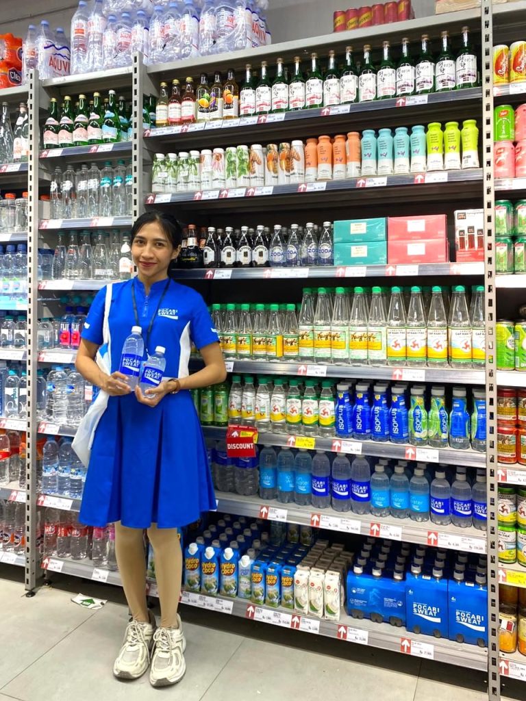 SPG mobile selling Pocari Sweat selama campaign Ramadan